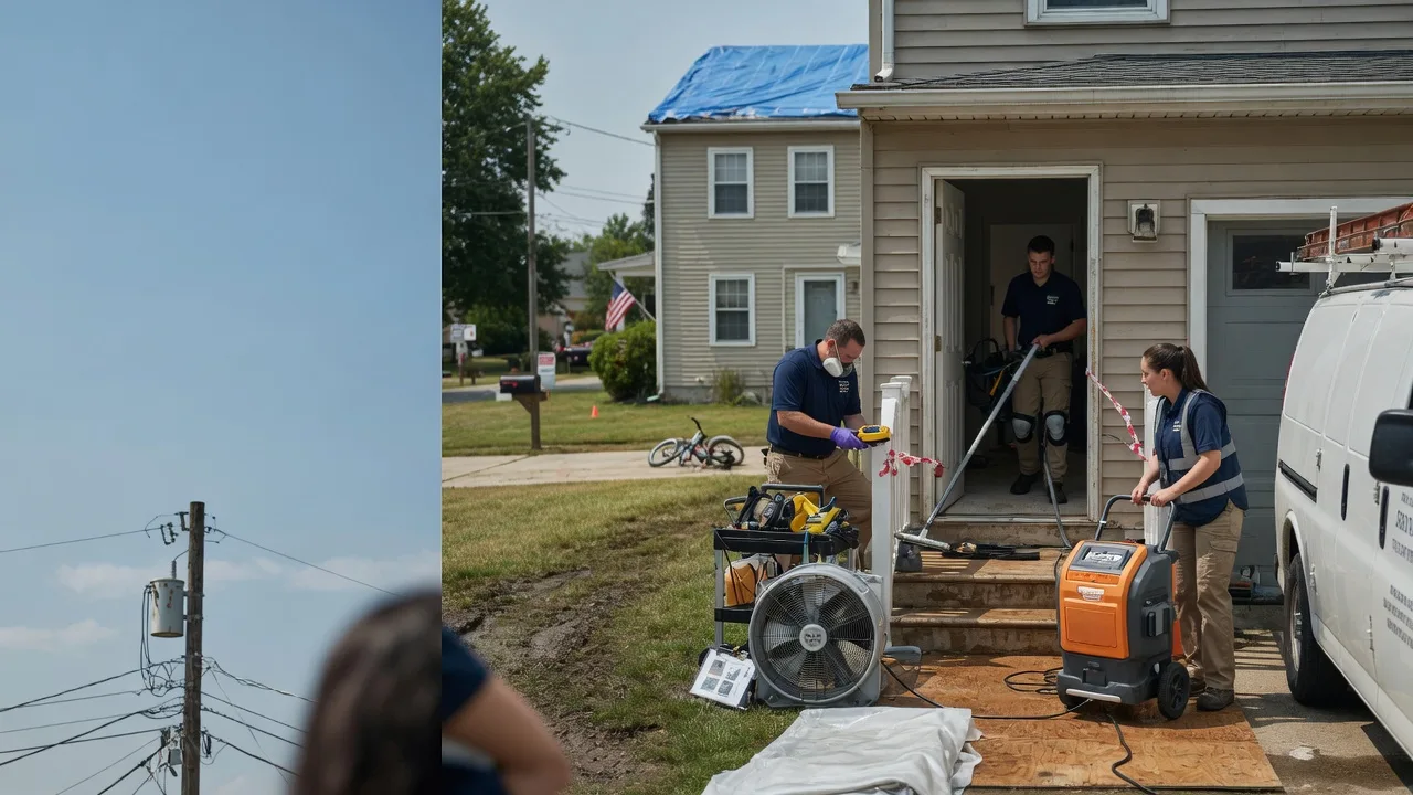 Water Damage Repair in Isonville, KY near me